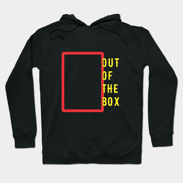 Out Of The Box Hoodie by Rabih Store